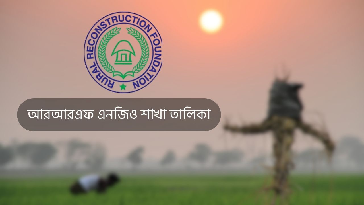 আরআরএফ এনজিও শাখা তালিকা