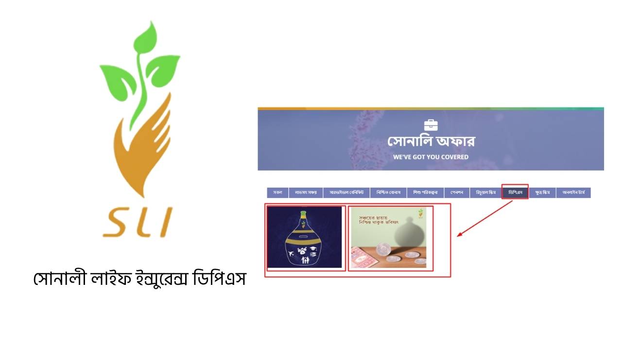 সোনালী লাইফ ইন্সুরেন্স ডিপিএস